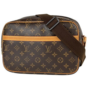 ルイ・ヴィトン Louis Vuitton リポーター PM 斜め掛け ショルダーバッグ モノグラム ブラウン M45254 レディース バーゲン