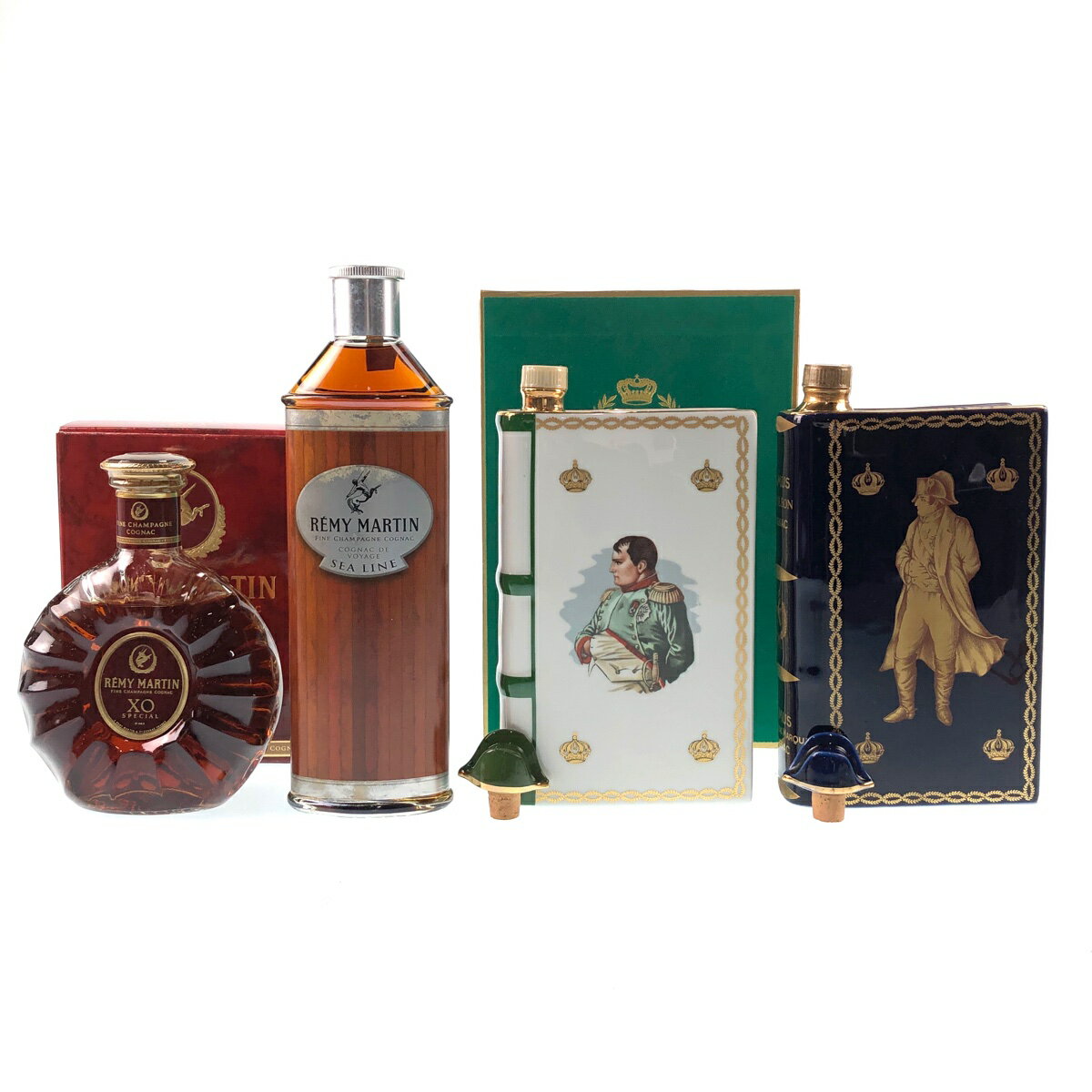 4本 REMY MARTIN CAMUS コニャック ブランデー セット 【中古】