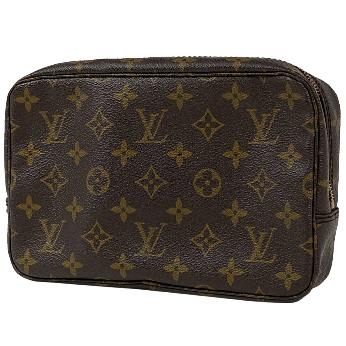 ルイ・ヴィトン Louis Vuitton トゥルース トワレット 23 メイク コスメ セカンドバッグ 化粧ポーチ モノグラム ブラウン M47524 レディース 【中古】