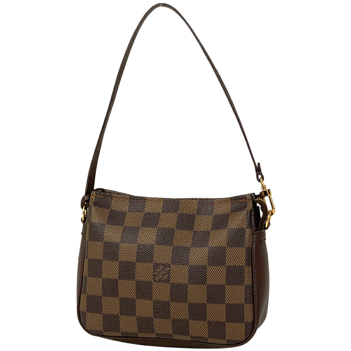 ルイ・ヴィトン Louis Vuitton トゥルース メイクアップ メイク コスメ アクセサリーポーチ ダミエ ブラウン N51982 レディース 【中古】