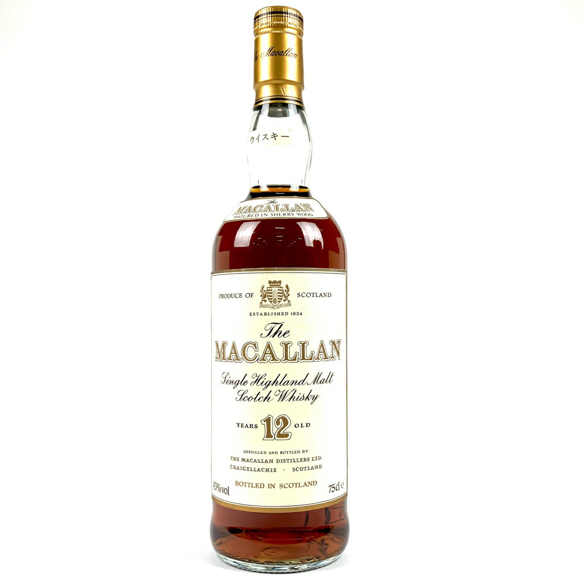 マッカラン MACALLAN 12年 旧 750ml スコッチウイスキー ブレンデッド 【中古】