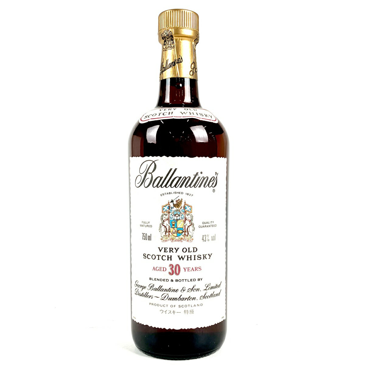 バランタイン Ballantines 30年 750ml 国産ウイスキー 【中古】