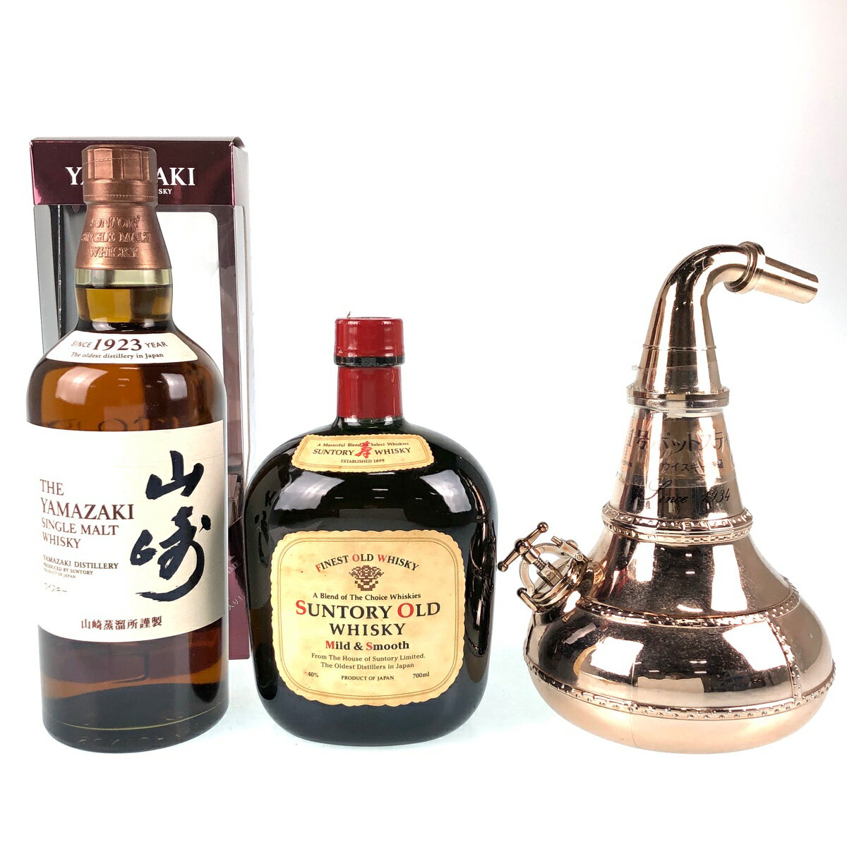 【東京都内限定発送】 3本 国産 700ml ウイスキー セット 【中古】