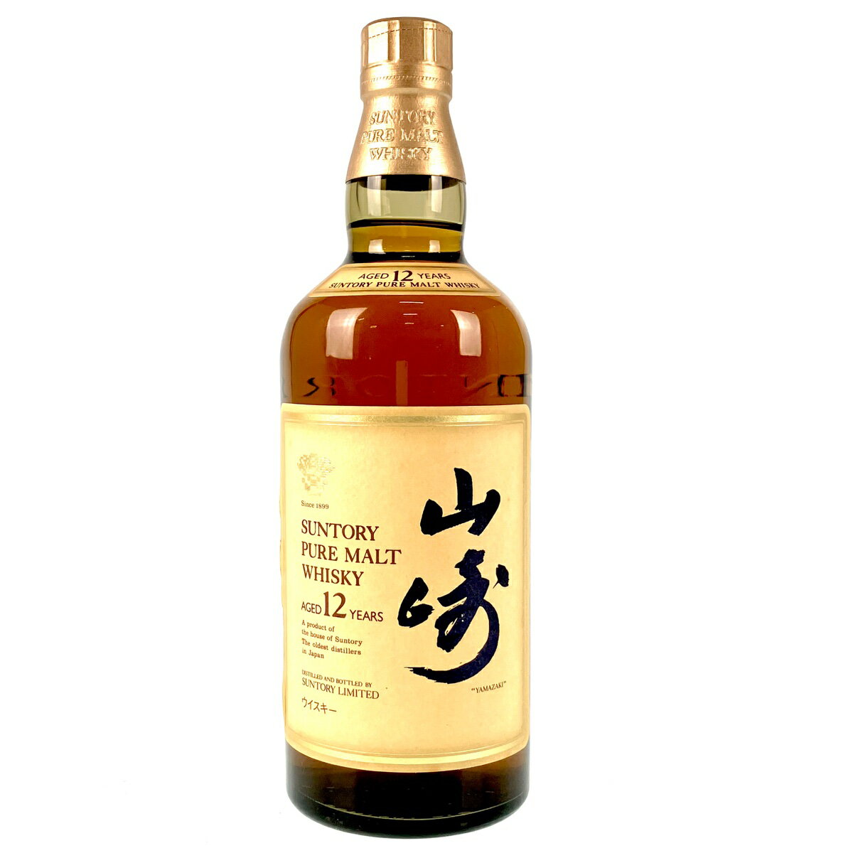 【東京都内限定発送】 サントリー SUNTORY 山崎 12年 ピュアモルト 750ml 国産ウイスキー 【中古】