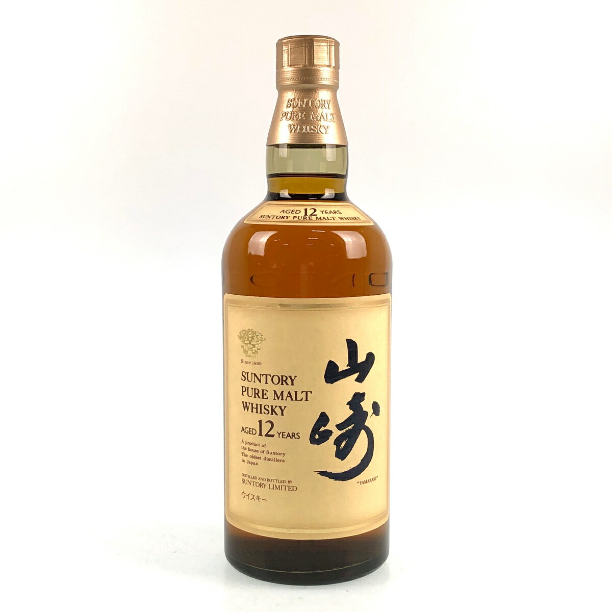 【東京都内限定発送】 サントリー SUNTORY 山崎 12年 ピュアモルト 旧 750ml 国産ウイスキー 【中古】