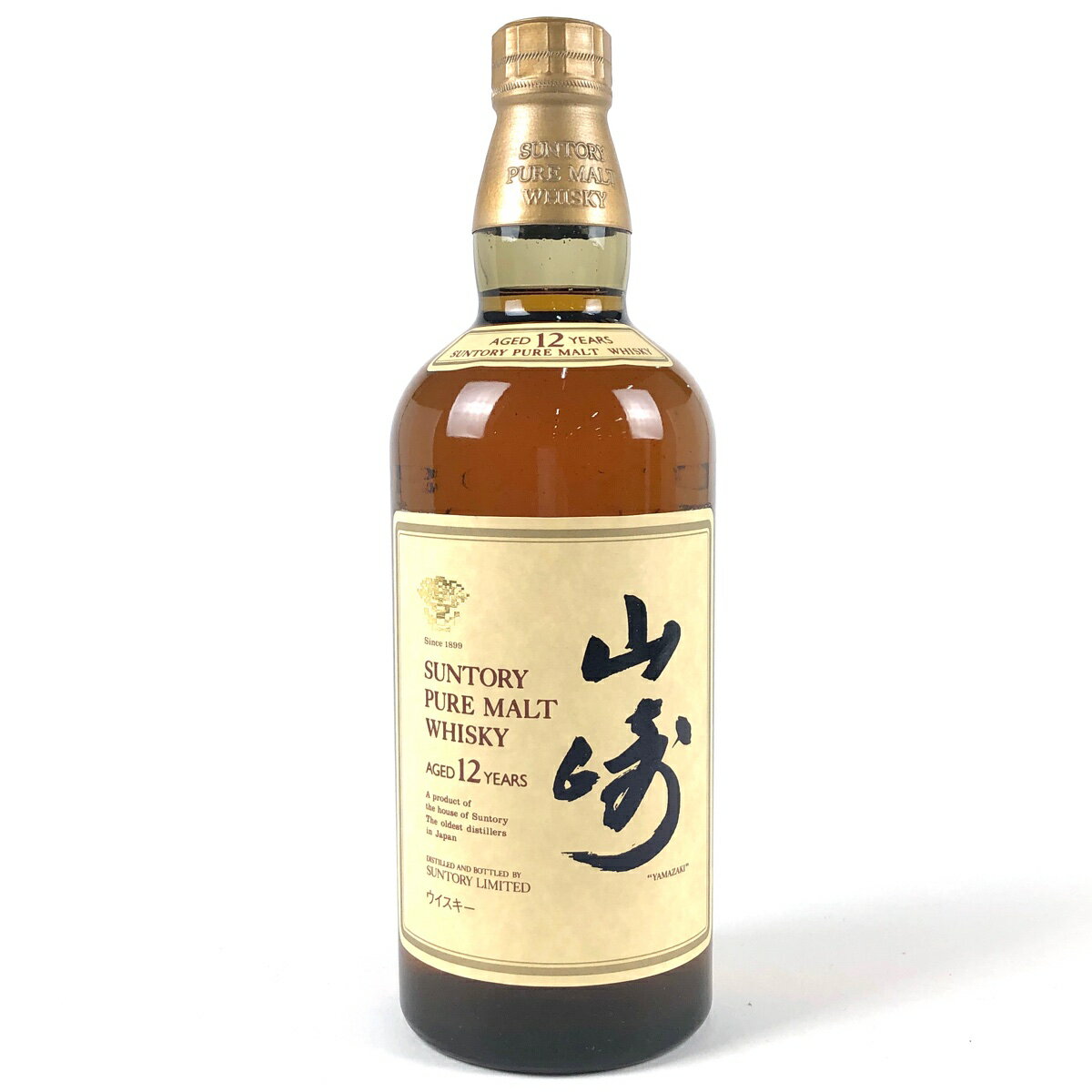 【東京都内限定発送】 サントリー SUNTORY 山崎 12年 ピュアモルト 750ml 国産ウイスキー 【中古】