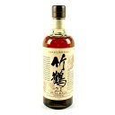 ニッカ NIKKA 竹鶴 21年 ピュアモルト 700ml 国産ウイスキー 【中古】