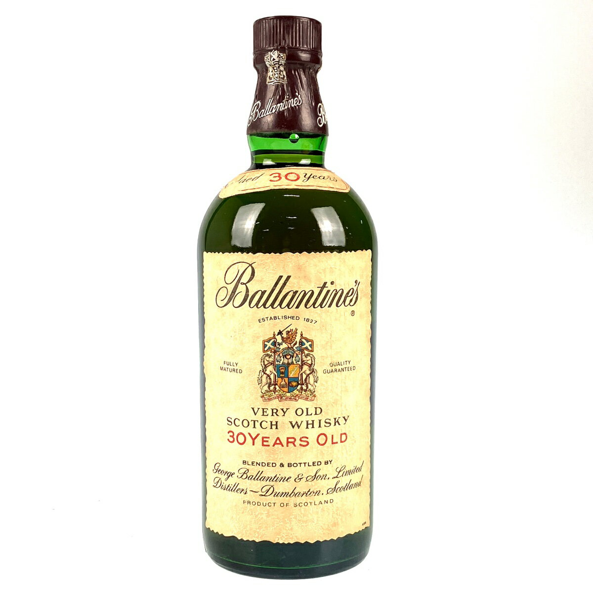 バランタイン Ballantines 30年 ベリーオールド 赤キャップ 青旗 750ml スコッチウイスキー ブレンデッド 【中古】