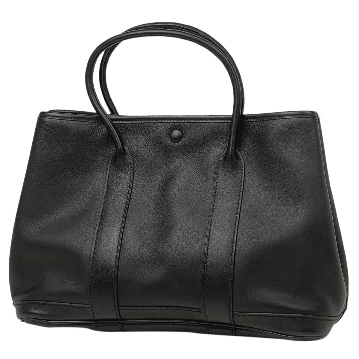 エルメス HERMES ガーデンパーティ TPM ハンドバッグ トートバッグ ヴォースイフト ブラック □I レディース 【中古】のサムネイル