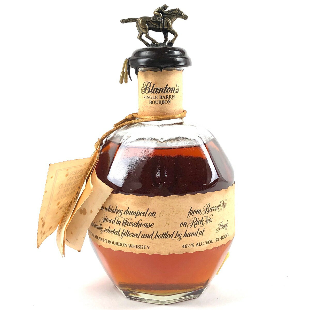 ブラントン Blanton's シングルバレル 白ラベル 750ml アメリカンウイスキー 【中古】