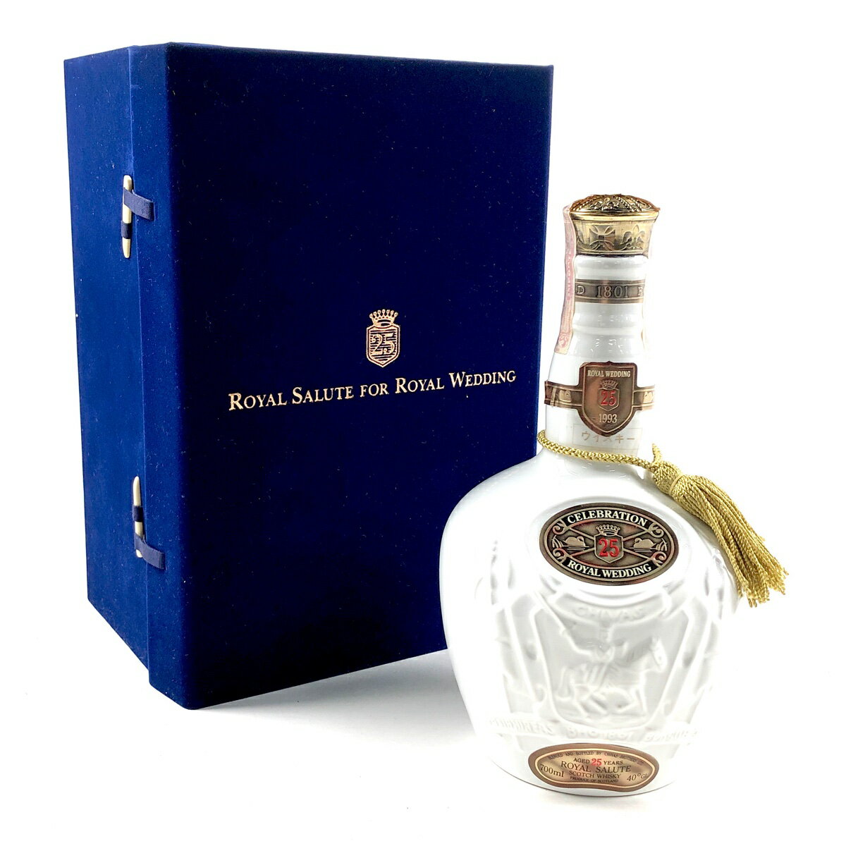 シーバスブラザーズ CHIVAS BROTHERS ロイヤルサルート 25年 ウェディング 700ml スコッチウイスキー ブレンデッド 【中古】