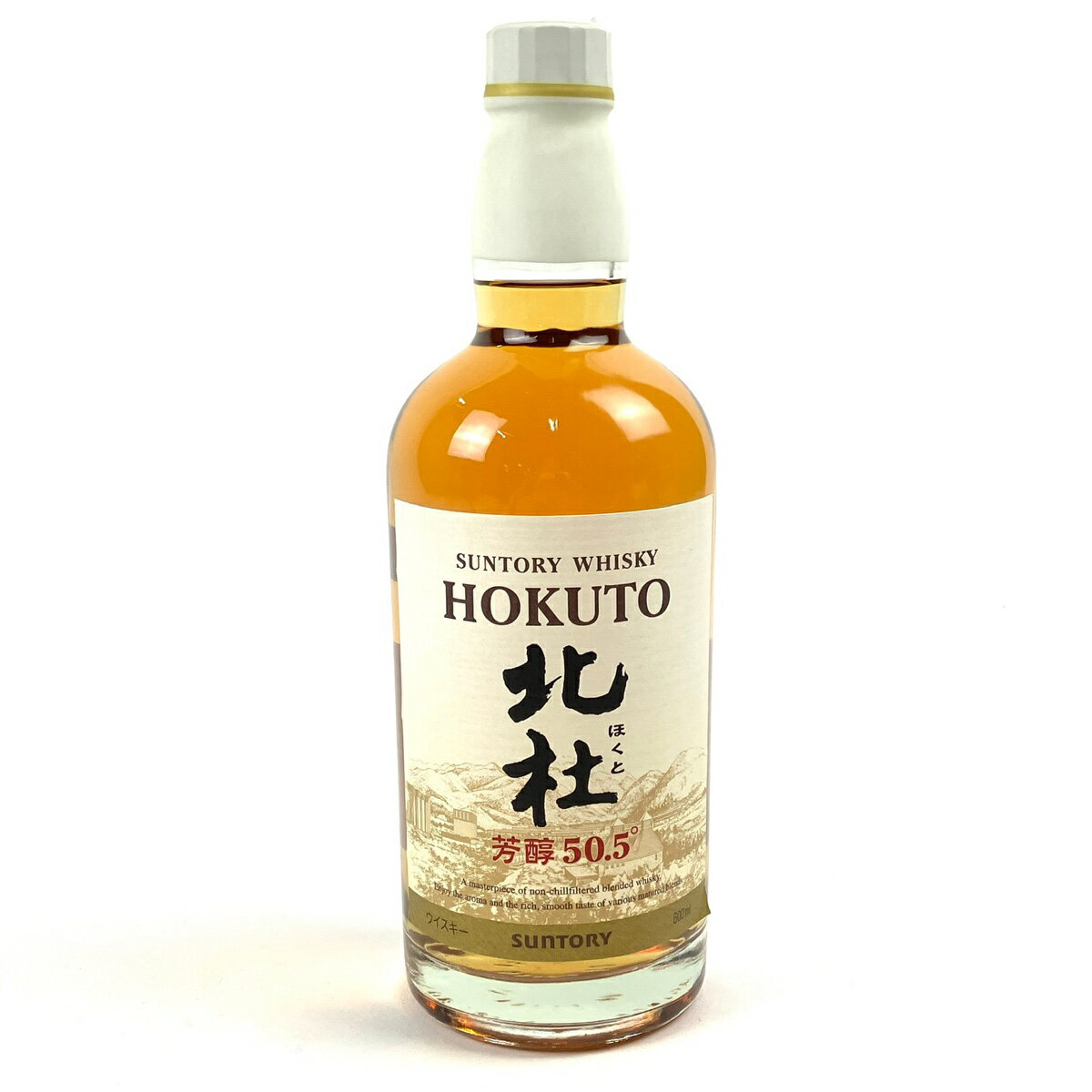 【東京都内限定発送】 サントリー SUNTORY 北杜 芳醇 50.5 600ml 国産ウイスキー 【中古】