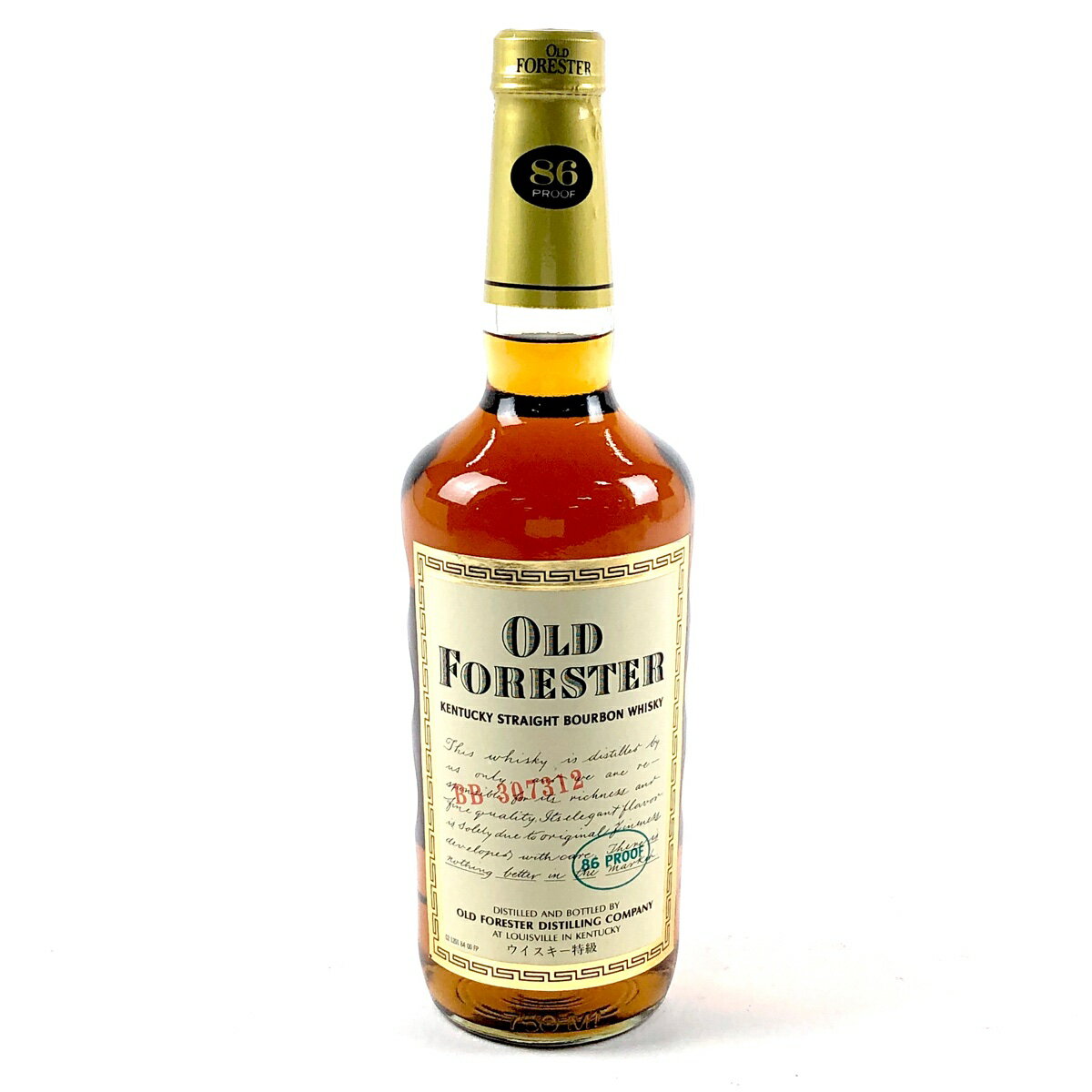 OLD FORESTER 特級 バーボン 750ml アメリカンウイスキー 【中古】