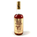 ワイルドターキー WILD TURKEY 12年 ゴールドラベル 750ml アメリカンウイスキー 【中古】