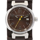【ラッピング可】 ルイ・ヴィトン Louis Vuitton タンブール デイト Q1211 腕時計 ...