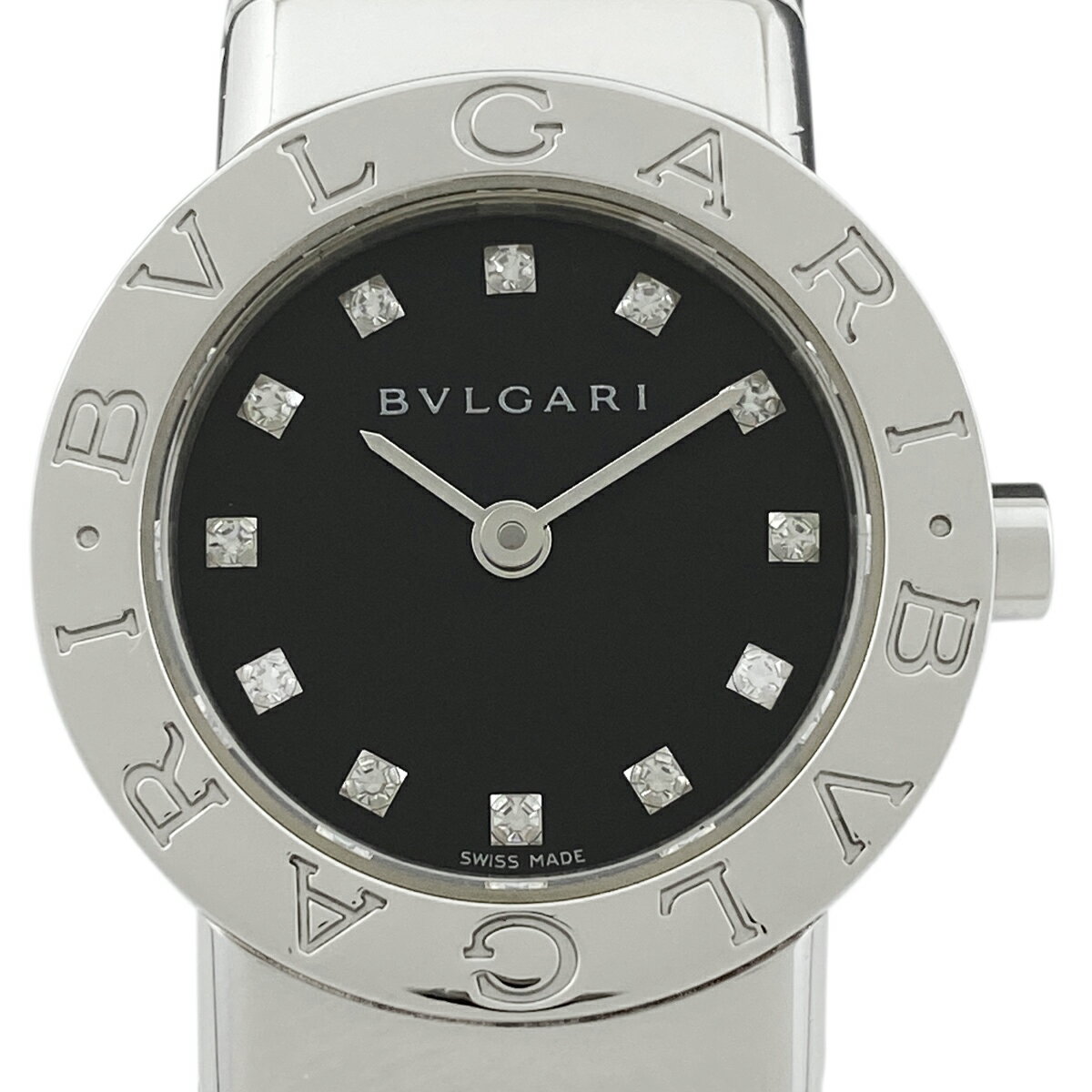 【ラッピング可】 ブルガリ BVLGARI ブルガリブルガリ トゥボガス 12Pダイヤ BB232T ...