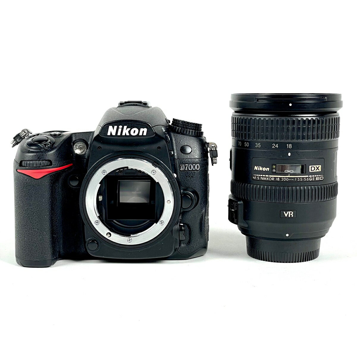 ニコン Nikon D7000 + AF-S DX NIKKOR 18-200mm F3.5-5.6G II ED VR デジタル 一眼レフカメラ 【中古】