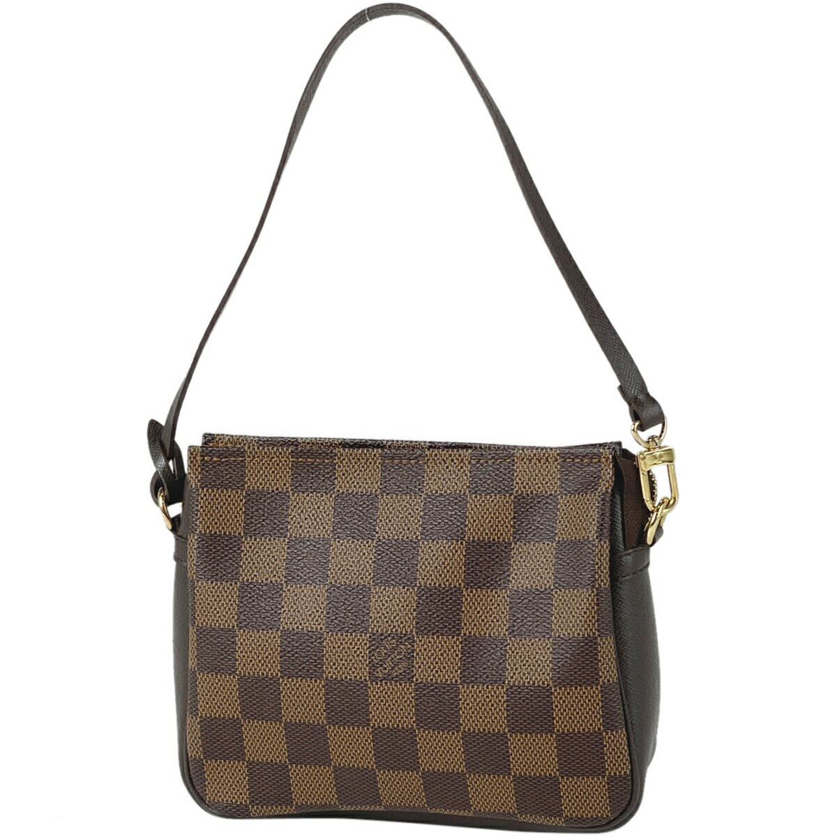 ルイ・ヴィトン Louis Vuitton トゥルース メイクアップ メイク コスメ アクセサリーポーチ ダミエ ブラウン N51982 レディース 【中古】