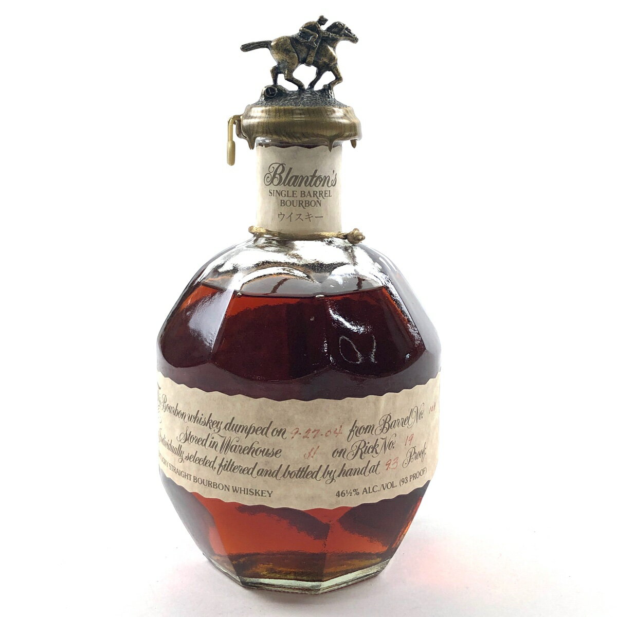 ブラントン Blanton's シングルバレル 2004 750ml アメリカンウイスキー 【中古】