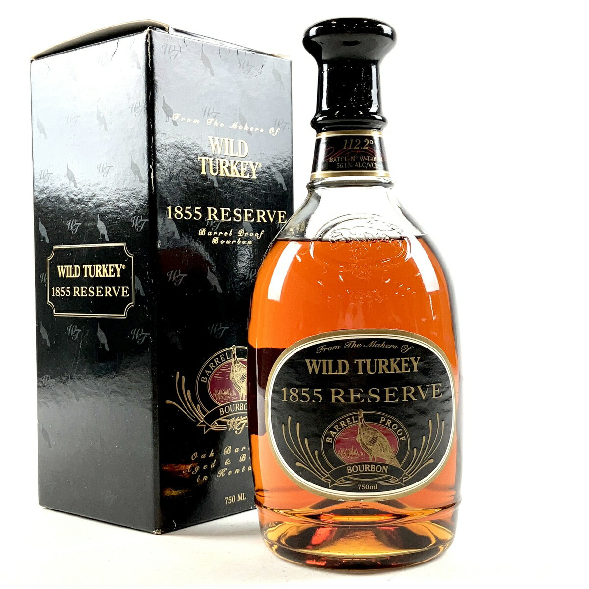 ワイルドターキー WILD TURKEY 1855 リザーブ 750ml アメリカンウイスキー 【中古】