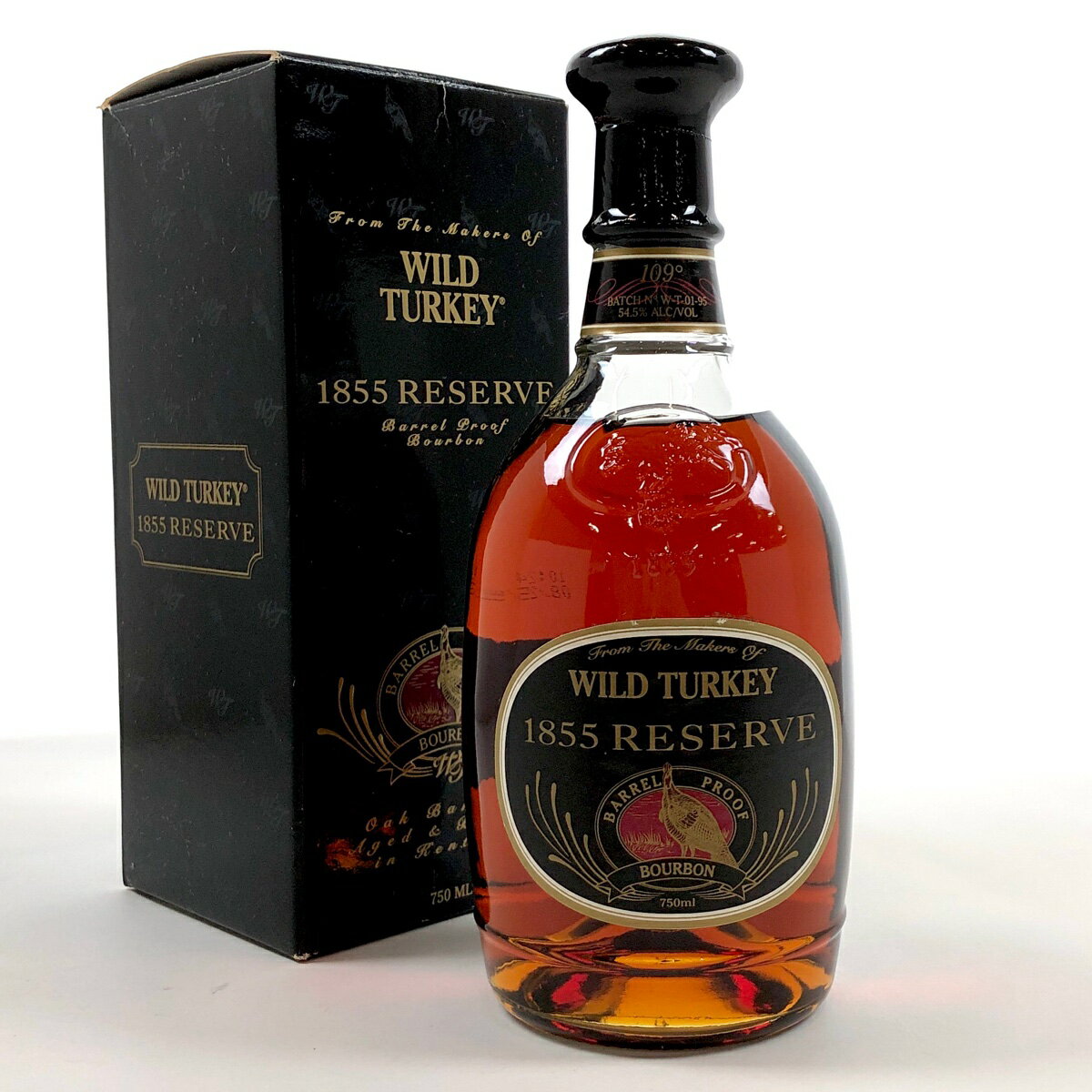 ワイルドターキー WILD TURKEY 1855 リザーブ 750ml アメリカンウイスキー 【中古】