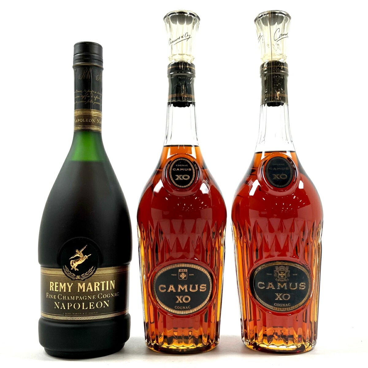 3本 REMY MARTIN CAMUS コニャック 700ml ブランデー セット 【中古】