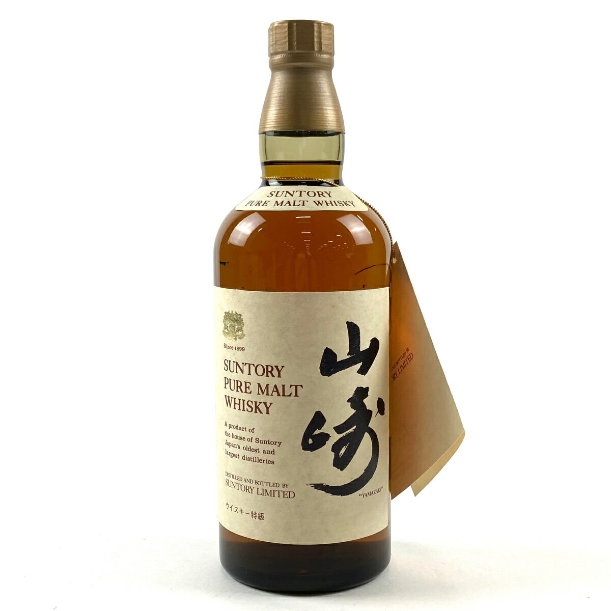 【東京都内限定発送】 サントリー SUNTORY 山崎 ノンエイジ ピュアモルト 特級表記 760ml 国産ウイスキー 【中古】