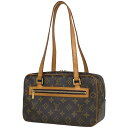 【在庫一掃】 ルイ・ヴィトン Louis Vuitton シテ MM 肩掛け ショルダーバッグ モノグラム ブラウン M51182 レディース 【中古】