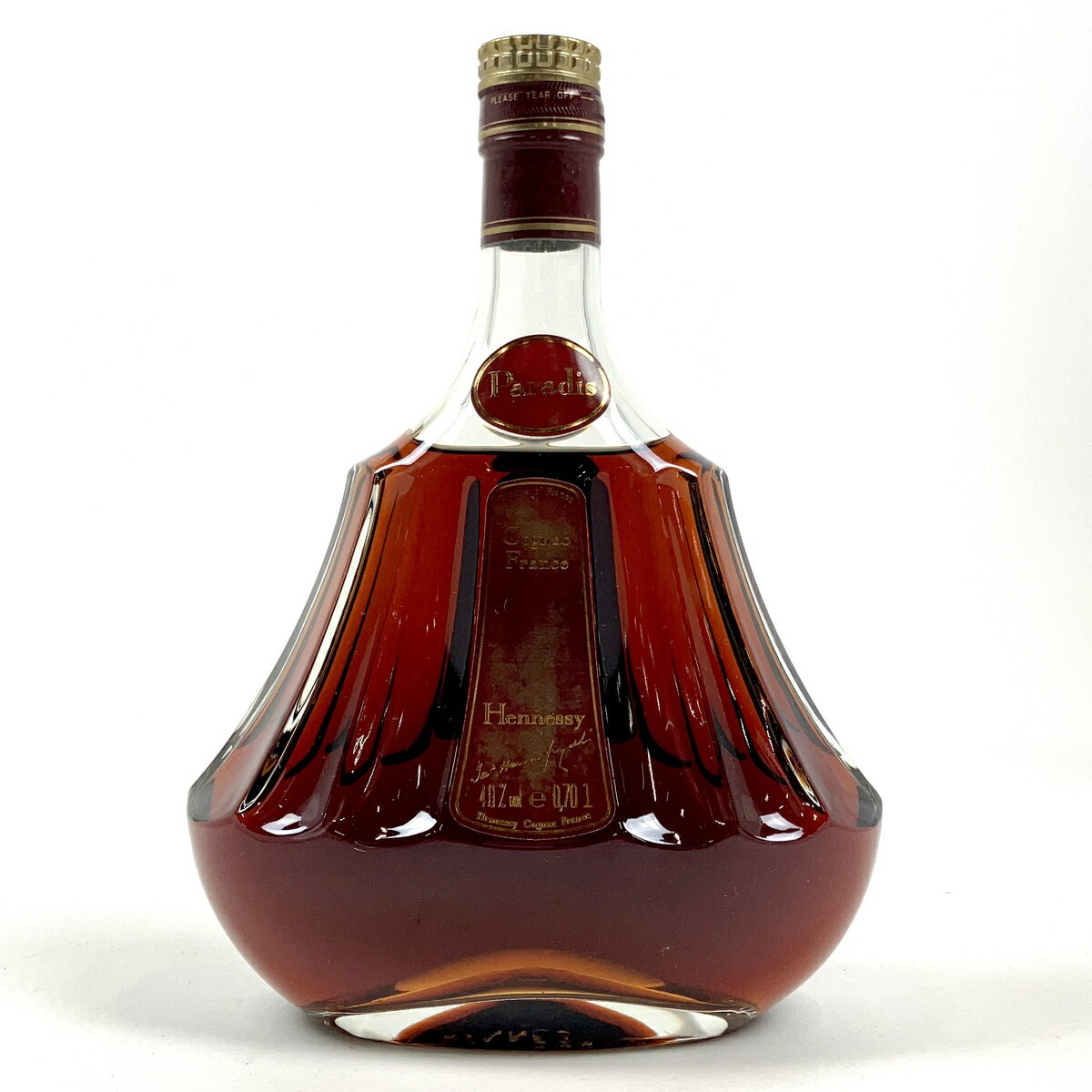 【在庫一掃】 ヘネシー Hennessy パラディ 旧クリアボトル 700ml ブランデー コニャック 【中古】