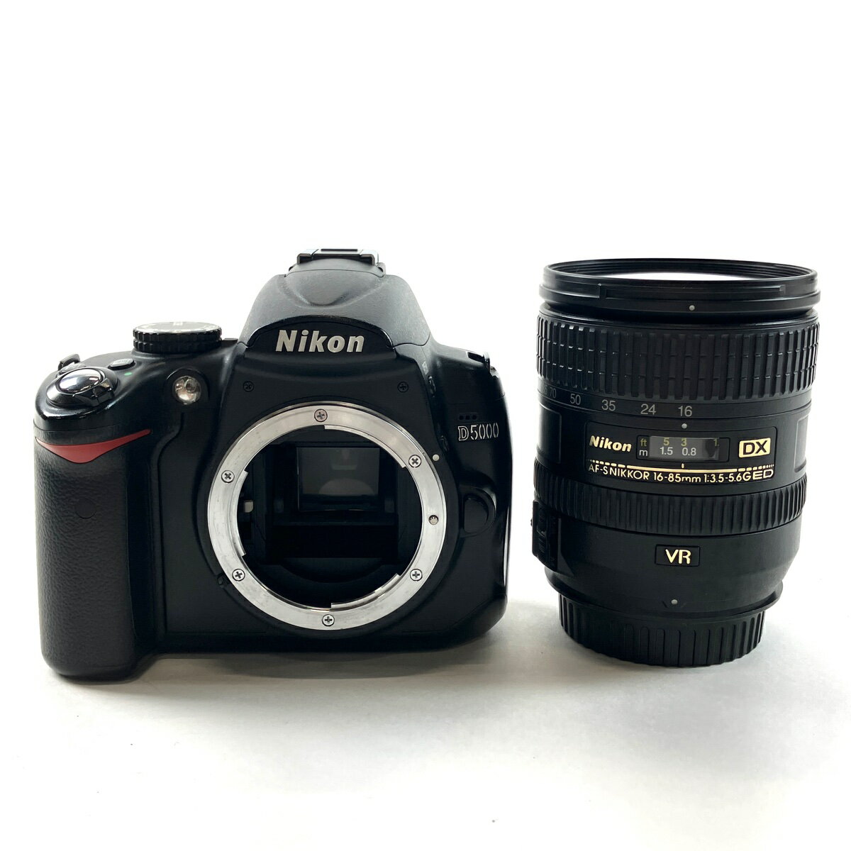 ニコン Nikon D5000 + AF-S DX NIKKOR 16-85mm F3.5-5.6G ED VR デジタル 一眼レフカメラ 【中古】