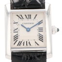 【ラッピング可】 カルティエ CARTIER タンクフランセーズ SM ローマン W5001256  ...