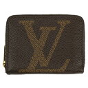 【ラッピング可】【在庫一掃】 ルイ・ヴィトン Louis Vuitton ジッピー コインパース モノグラム ジャイアント コインケース モノグラム ブラウン M69354 レディース 【中古】