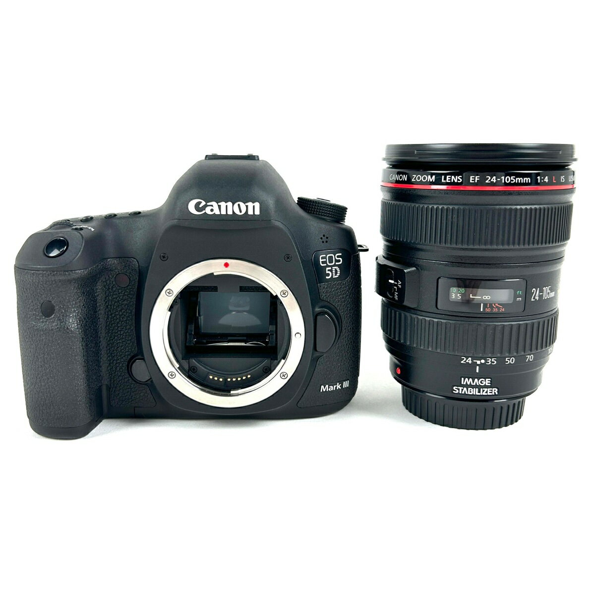 キヤノン Canon EOS 5D Mark III EF 24-105 F4L IS USM キット デジタル 一眼レフカメラ 【中古】