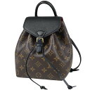 【在庫一掃】 ルイ・ヴィトン Louis Vuitton モンスリ NM BB デイバッグ バックパック ショルダーバッグ 2WAY リュック モノグラム ブラウン M45516 レディース 【中古】