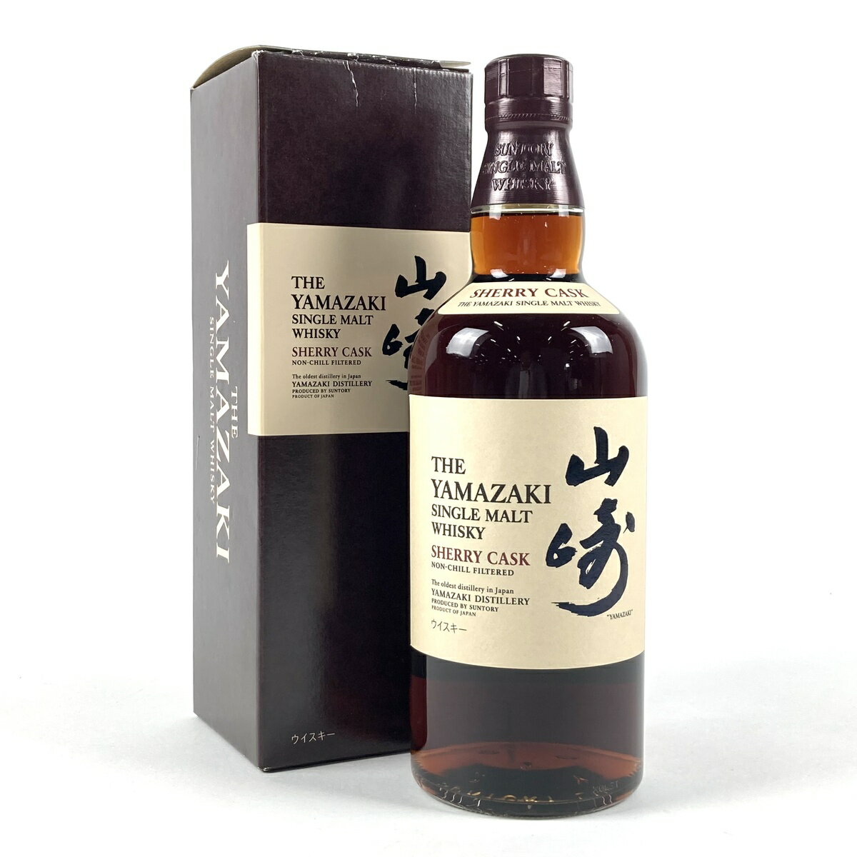 【東京都内限定発送】 サントリー SUNTORY 山崎 シェリーカスク 2010 700ml 【中古】