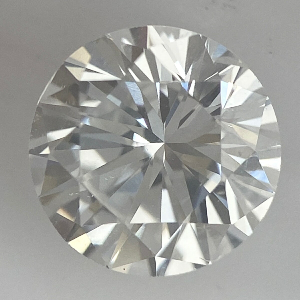 ダイヤモンド ルース 天然 0.691ct F SI1 Good FAINT ランクAB【中古】