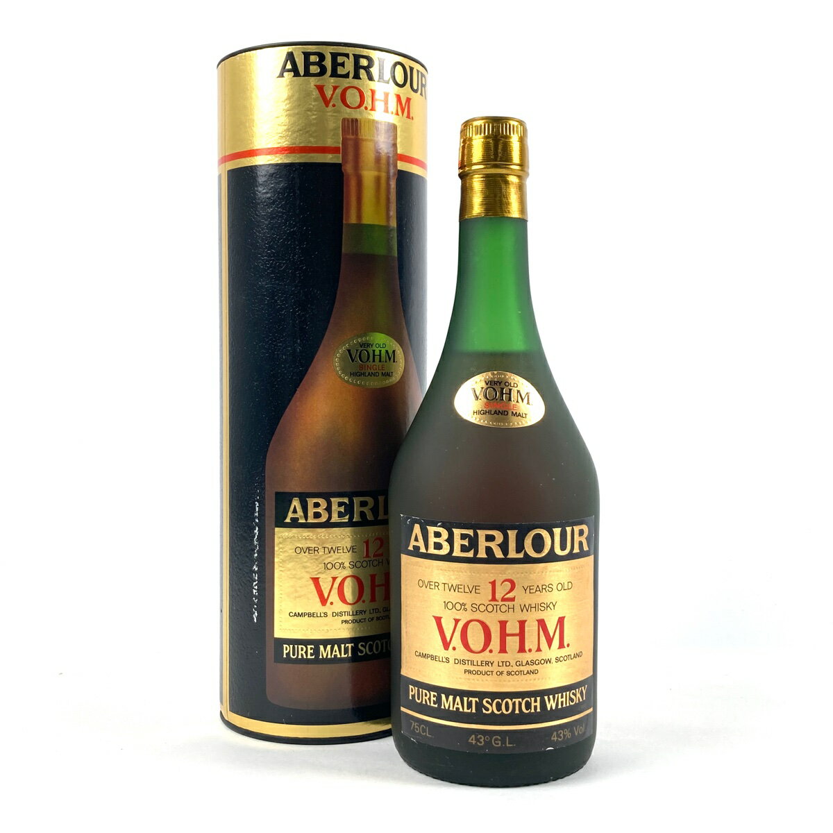 アベラワー ABERLOUR 12年 VOHM 750ml スコッチウイスキー シングルモルト 【中古】