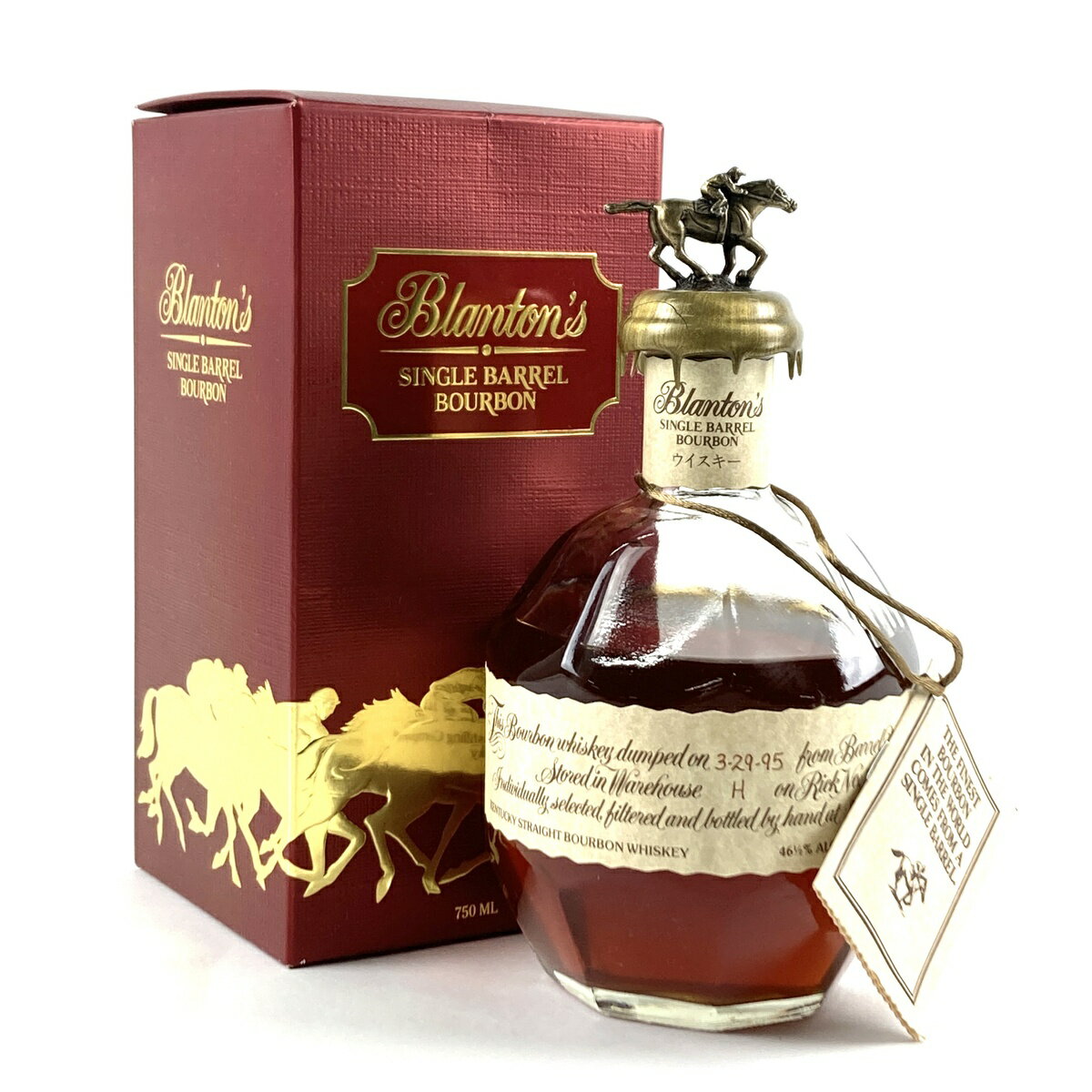 ブラントン Blanton's シングルバレル 1995 750ml アメリカンウイスキー 【中古】