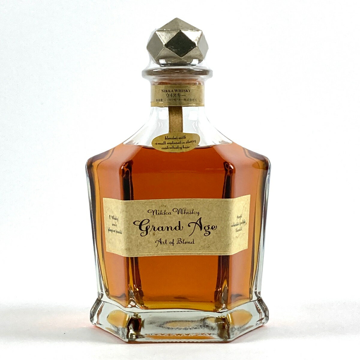 【東京都内限定発送】 ニッカ NIKKA グランドエイジ 660ml 国産ウイスキー 【中古】