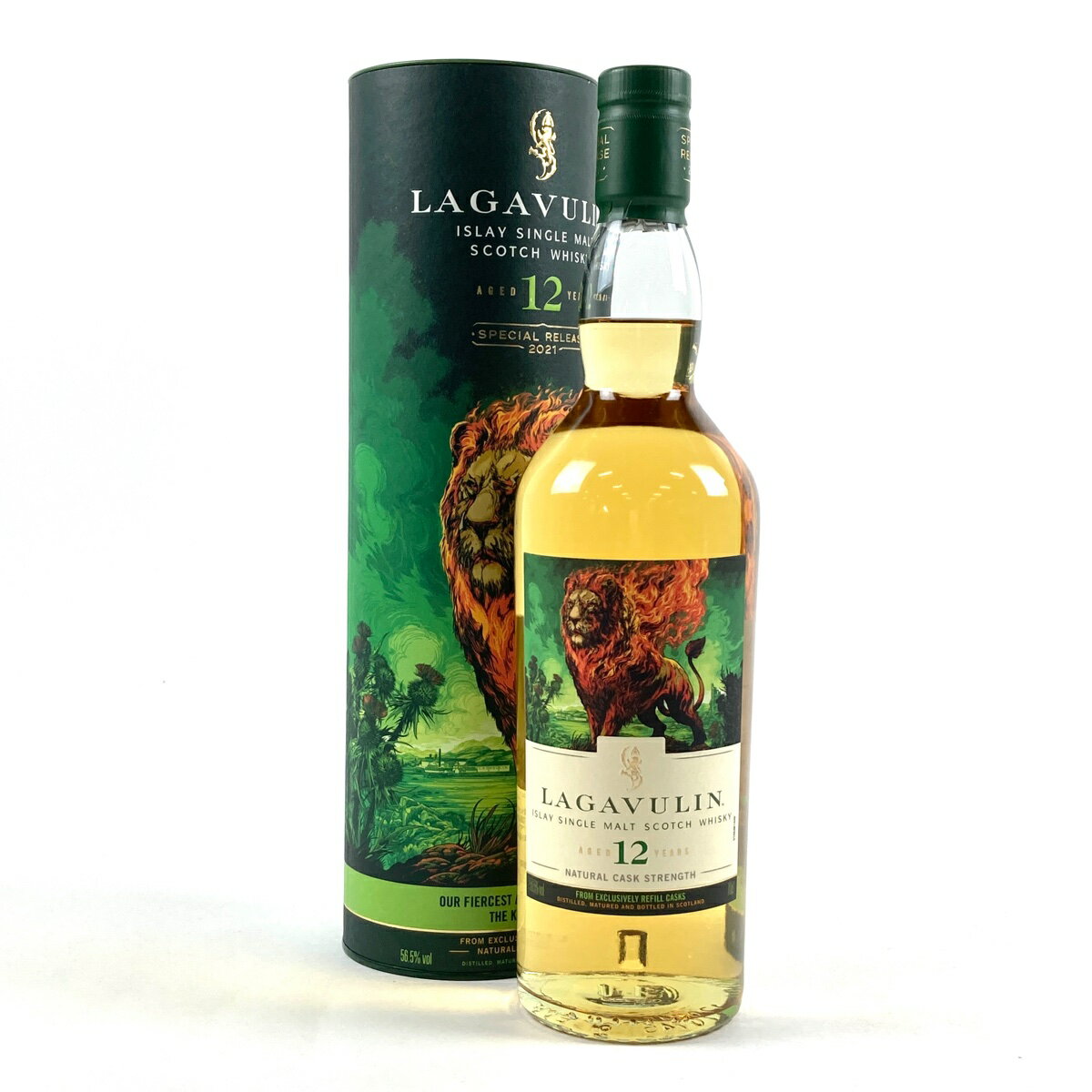 ラガヴーリン LAGAVULIN 12年 2021 ディアジオ 700ml スコッチウイスキー シングルモルト 【中古】