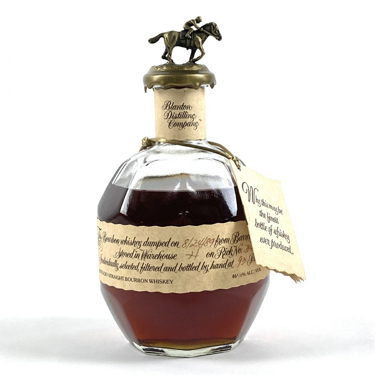 ブラントン Blanton's シングルバレル 1989 750ml アメリカンウイスキー 【中古】