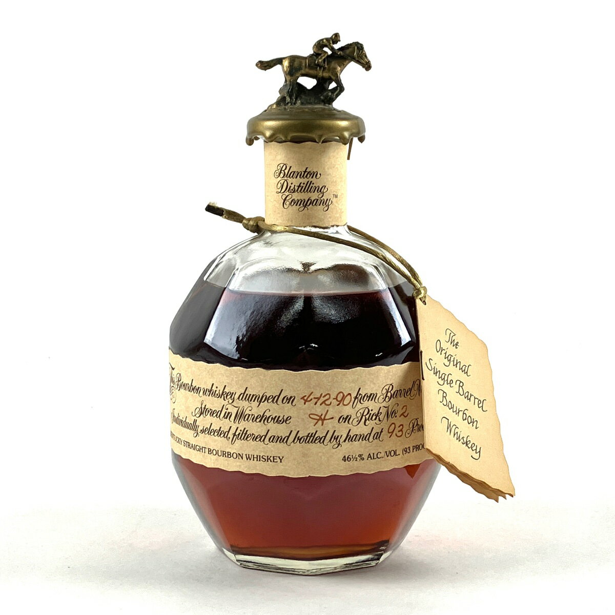 Blanton's シングルバレル 1990 750ml アメリカンウイスキー 【中古】