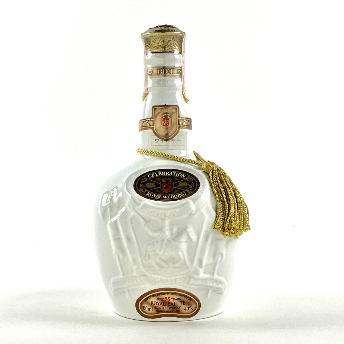 シーバスブラザーズ CHIVAS BROTHERS ロイヤルサルート 25年 ウェディング 700ml スコッチウイスキー ブレンデッド 【中古】