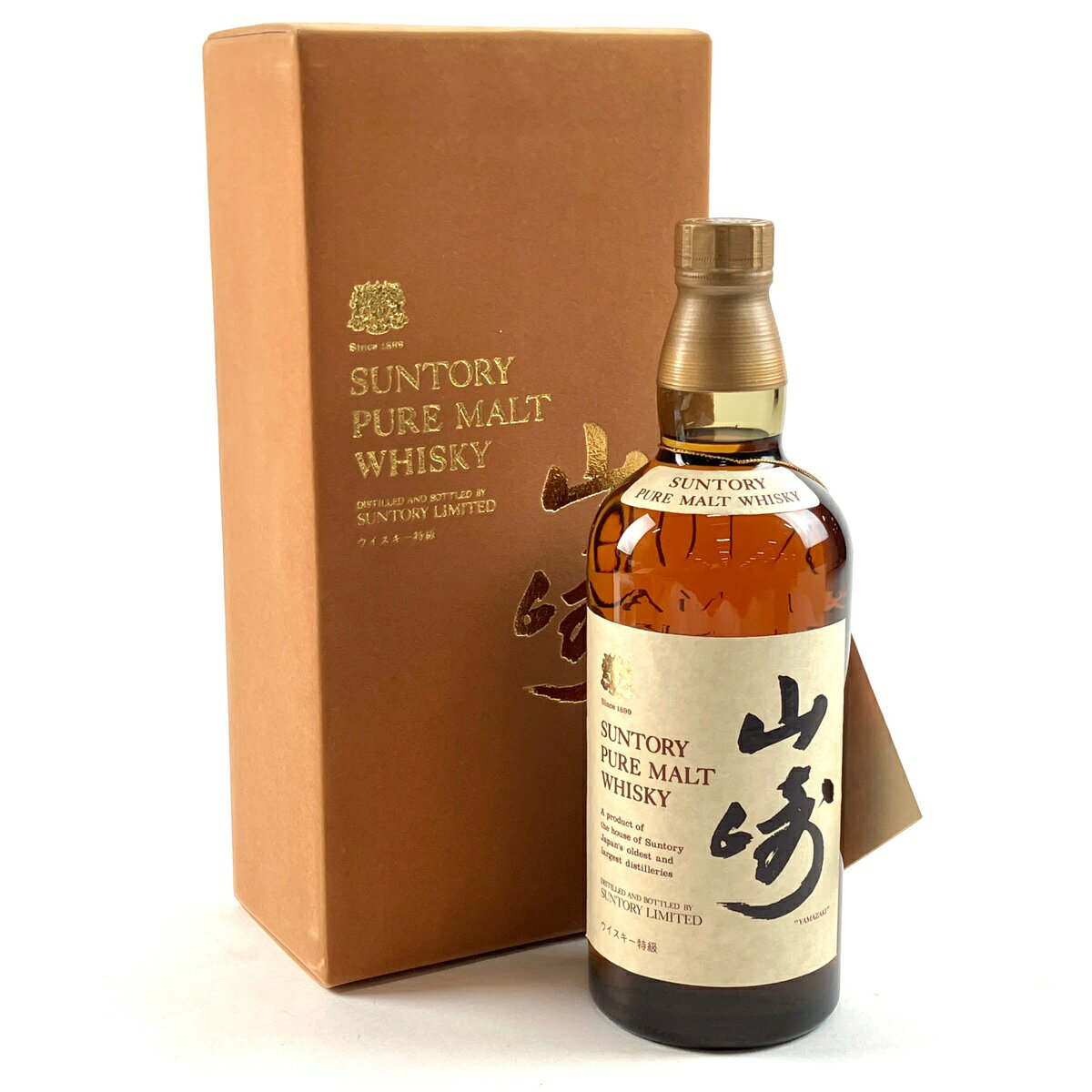 【東京都内限定発送】 サントリー SUNTORY 山崎 ピュアモルト 向獅子 760ml 国産ウイスキー 【中古】