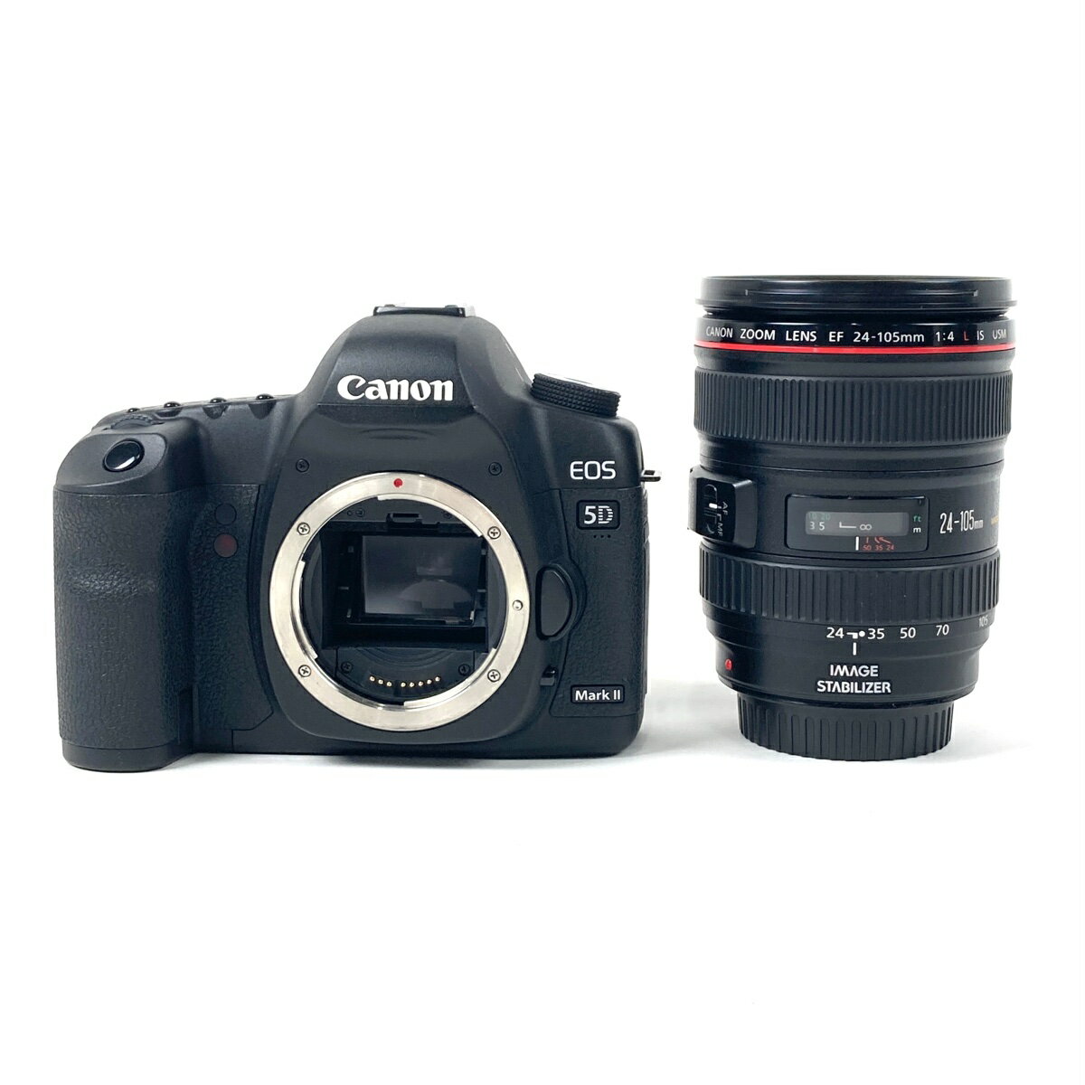 キヤノン Canon EOS 5D Mark II + EF 24-105mm F4L USM デジタル 一眼レフカメラ 【中古】