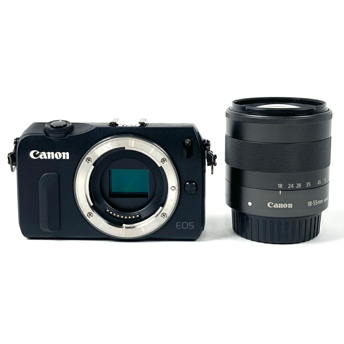 キヤノン Canon EOS M ＋ EF-M 18-55mm F3.5-5.6 IS STM 【中古】
