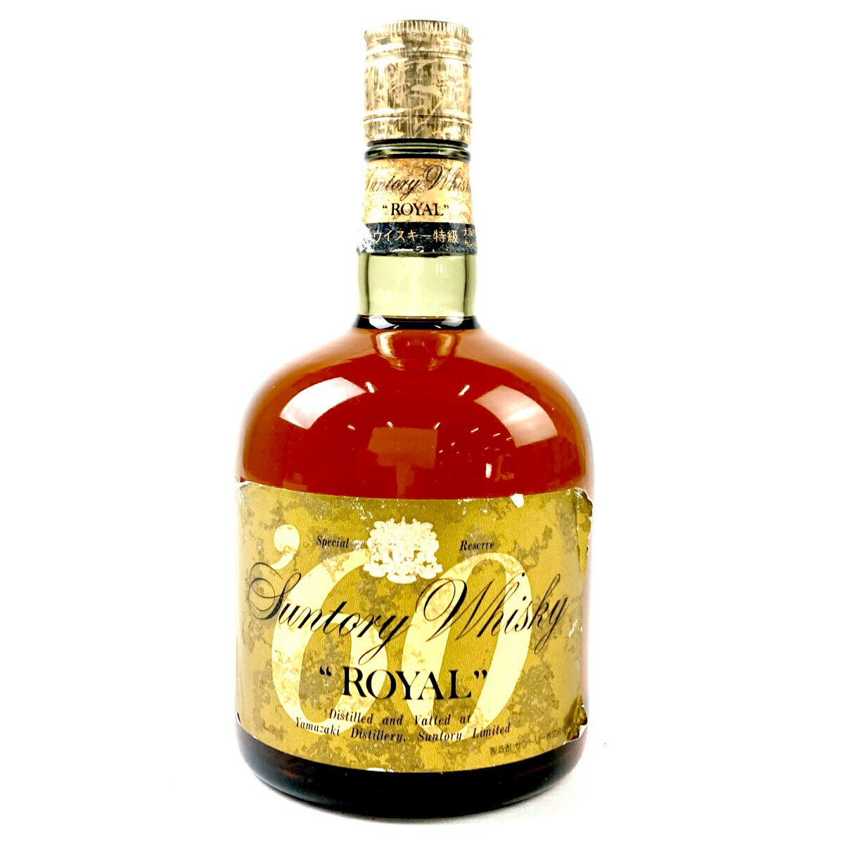 【東京都内限定発送】 サントリー SUNTORY ローヤル 60 丸瓶 760ml 国産ウイスキー 【中古】