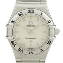 【ラッピング可】 オメガ OMEGA コンステレーション ミニ 1562.30 腕時計 SS クォーツ シルバー レディース 【中古】