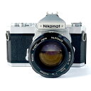 ニコン Nikon Nikomat FT ＋ NIKKOR-S Auto 55mm F1.2 非Ai フィルム マニュアルフォーカス 一眼レフカメラ 【中古】