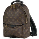 ルイ・ヴィトン Louis Vuitton パームスプリングス バックパック PM デイパック リュック モノグラム ブラウン M41560 レディース 【中古】